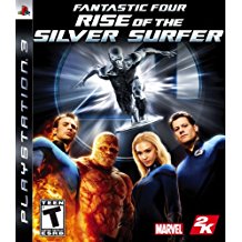 PS3: FANTASTIC FOUR - RISE OF THE SILVER SURFER (COMPLETE)